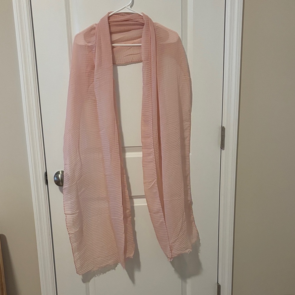 Elegant Pink Scarf
